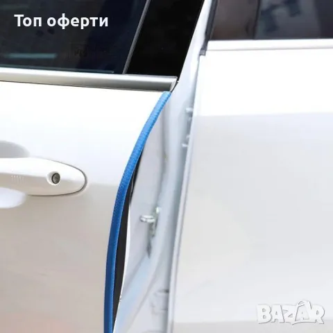 Протектор лайсна за врата 2351 черен, сив, син, червен, снимка 4 - Аксесоари и консумативи - 49337801