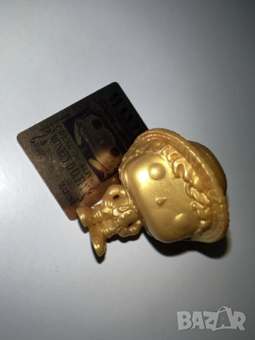 Рядък Златен Луфи (Golden Luffy) – Kinder Joy x One Piece Funko Pop