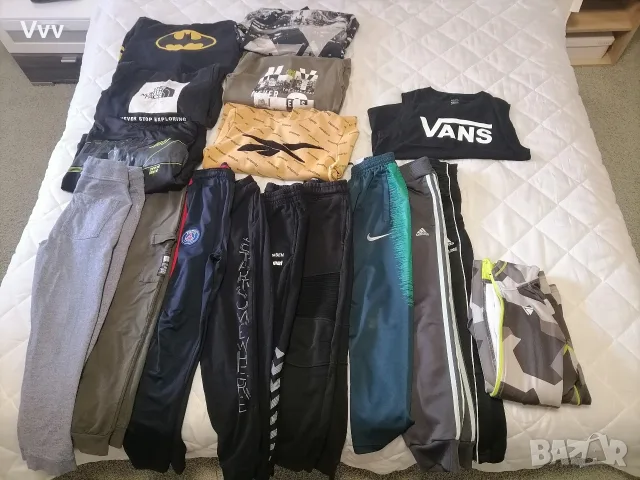 Детски лот. Nike, The Nort Face, Vans, Adidas 