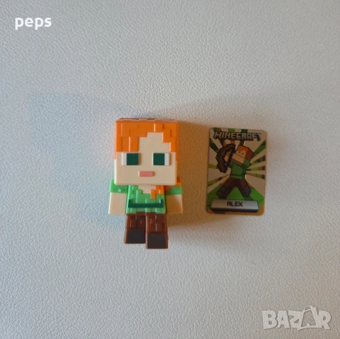Фигурки на майнкрафт от киндер джой, снимка 7 - Фигурки - 54346474