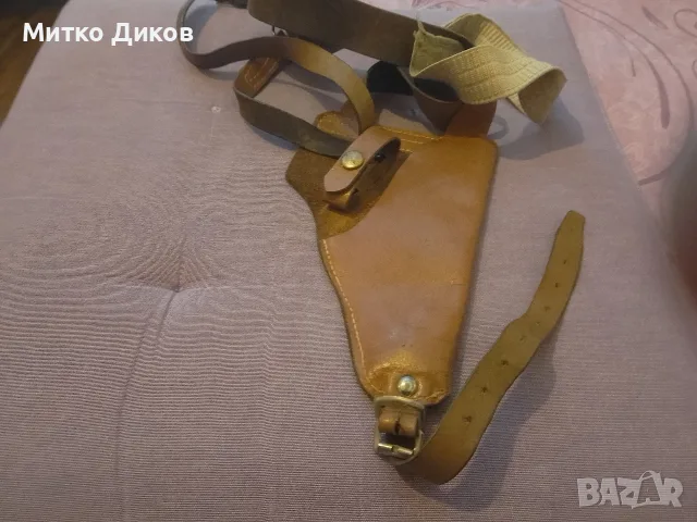 Кобури естествена кожа за през рамо два броя, снимка 5 - Оборудване и аксесоари за оръжия - 54957602