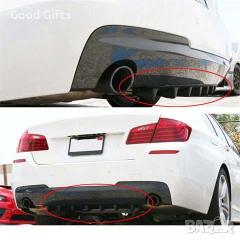 Универсална черна задна броня Спойлер за багажник Заден дифузьор, снимка 2 - Аксесоари и консумативи - 39357702