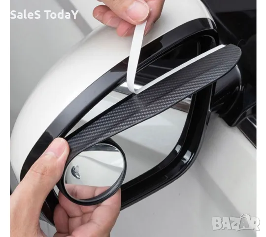 Спойлер за странични огледала+ огледало, Сенник за външно огледало, снимка 3 - Аксесоари и консумативи - 39290697