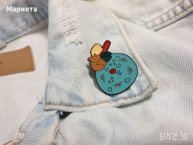 Пинче Малкият Принц Брошка Малкият Принц Значка Пинчета Пинове Подарък Малкият Принц Бижута , снимка 5 - Други - 38860568