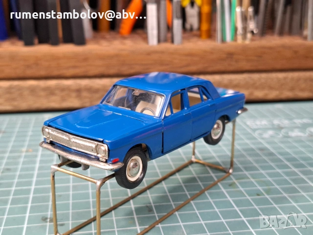 Волга Газ 24, А14, 1:43. Саратов, Тантал, Радон