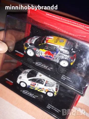 Peugeot Citroen Hyundai 1:43 Sebastien Loeb , снимка 5 - Колекции - 55831024