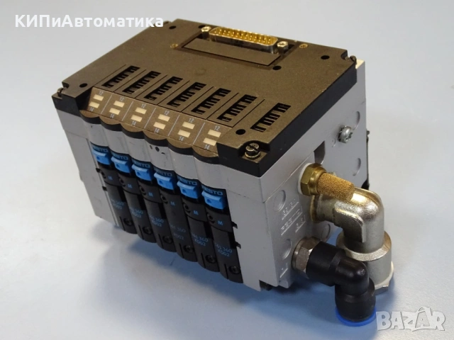 пневматичен терминал/контролер Festo CPV-14-VI, CPV 14-CE-FB-6 Valve Controller, снимка 3 - Резервни части за машини - 53151346
