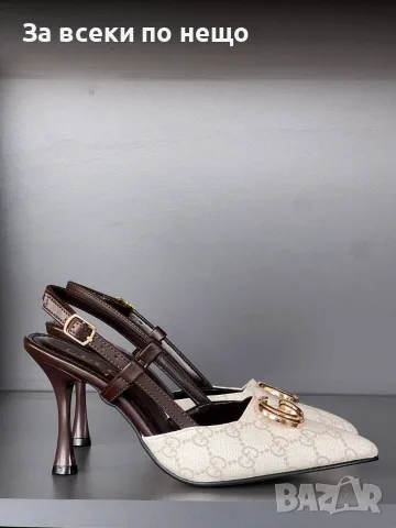 Gucci Дамски Сандали На Ток Гучи - Различни Цветове Код E111, снимка 4 - Сандали - 55795718