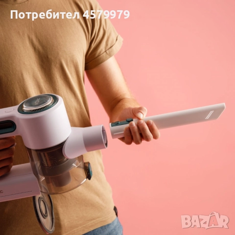 Безжична прахосмукачка Solac Turbobat Power - С HEPA филтър и LED четка, снимка 14 - Прахосмукачки - 51687558