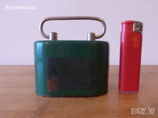 Метална касичка ДСК тъмно зелена, снимка 9 - Антикварни и старинни предмети - 42798004