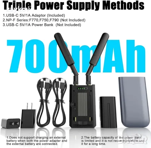 PWAY 4K безжичен HDMI предавател и приемник, 150 м HDMI удължителен комплект с HDMI изход

, снимка 5 - Друга електроника - 49349069