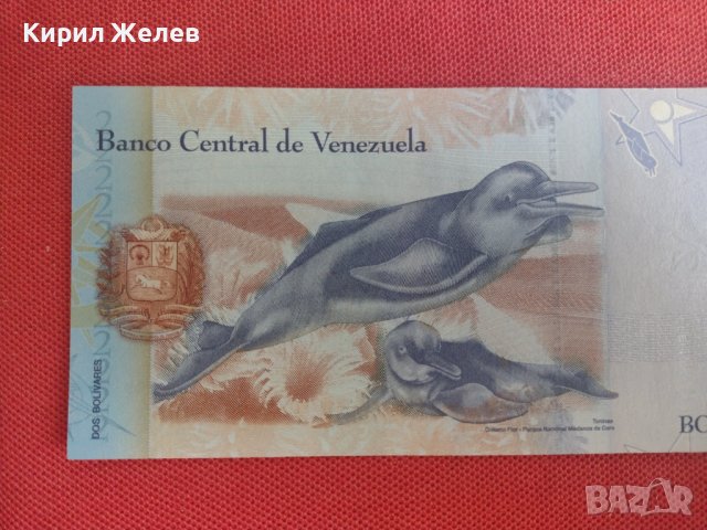 СТРАХОТНА БАНКНОТА 2 БОЛИВАРА ВЕНЕЦУЕЛА УНИКАЛНО СЪСТОЯНИЕ ЕКЗОТИЧНА ЗА КОЛЕКЦИЯ 28381, снимка 6 - Нумизматика и бонистика - 37132145