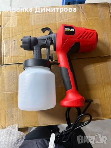Електрически пистолет за боядисване Electric Paint Sprayer Elite, снимка 8 - Други инструменти - 53999778