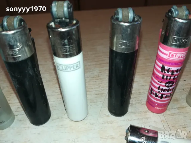 CLIPPER 14БР ЗАПАЛКИ ЛОТ 8-ЗА КОЛЕКЦИЯ 2612241742, снимка 14 - Колекции - 48465063