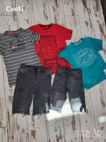 Голям лот тениски и панталонки 10 лв., снимка 2 - Детски тениски и потници - 38778613