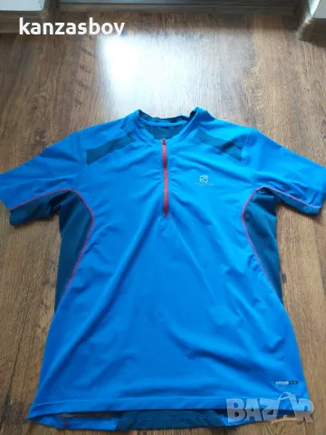 Salomon Fast Wing Tee - страхотно мъжко джърси L, снимка 5 - Тениски - 47307382