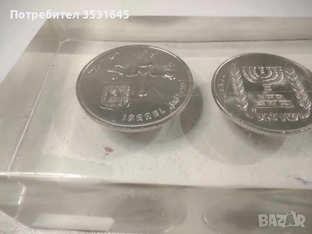 Еврейски монети, снимка 2 - Нумизматика и бонистика - 42795020