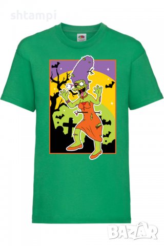 Детска тениска The Simpsons Marge Simpson 01,Halloween,Хелоуин,Празник,Забавление,Изненада,Обичаи,, снимка 6 - Детски тениски и потници - 38158697