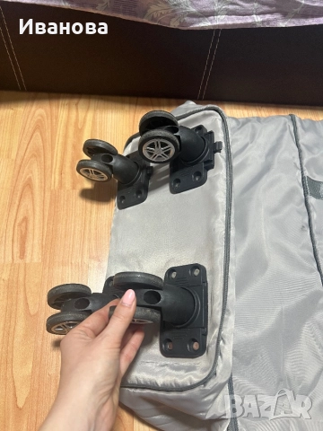 Сак на колелца с 3 нива / чанта на колелца, снимка 6 - Сакове - 52896707