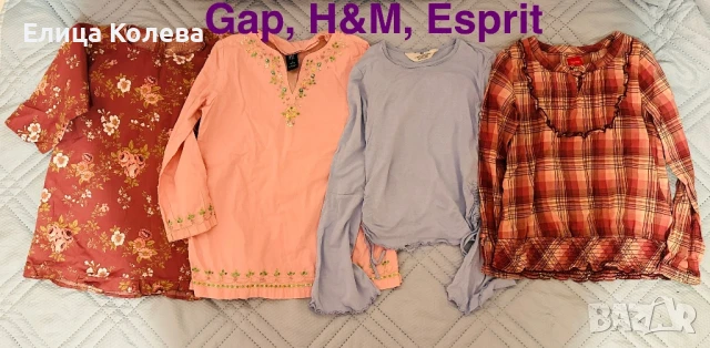 Лот маркови туники и блузи за момиче 7 г