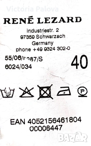 Луксозно дизайнерско пончо René Lezard – вълна и памук, асиметрия, черно/екрю, снимка 11 - Блузи с дълъг ръкав и пуловери - 53892069