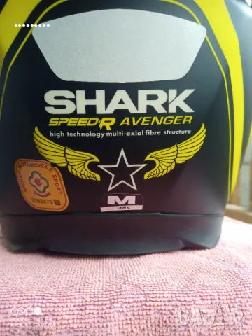 Каска Shark Speed R , снимка 4 - Други спортове - 47903030