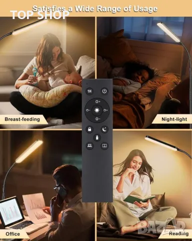 YTDRGB LED подова лампа,15 W 1500LM,дистанционно и сензорно управление, снимка 5 - Лед осветление - 49340642