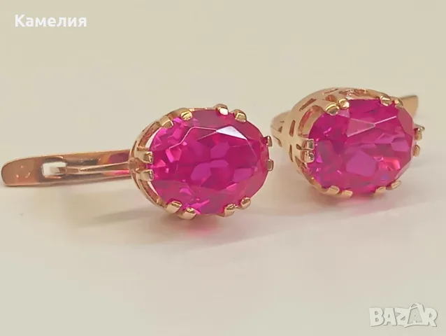 Руско злато. Обеци. , снимка 4 - Обеци - 56357744
