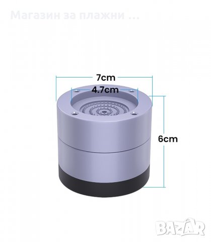 КОМПЛЕКТ ОТ 4 БРОЯ АНТИВИБРАЦИОННИ ПОДЛОЖКИ ЗА ПЕРАЛНЯ SLIPSTOP - КОД 3219, снимка 3 - Други стоки за дома - 33886509
