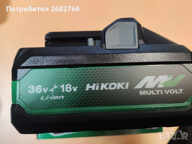 акумулаторна батерия hikoki multi volt bsl36b18x, снимка 3 - Други инструменти - 53923617