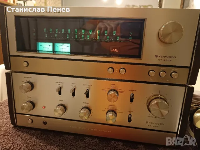 Kenwood KA-4004/KT-4005 Vintage Stereo System , снимка 3 - Ресийвъри, усилватели, смесителни пултове - 49673114