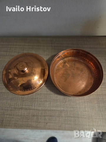 Медна бонбонера, снимка 4 - Декорация за дома - 53140551