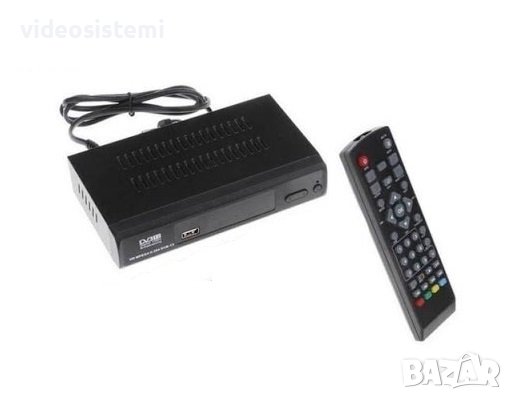 Hd Цифров декодер тунер приемник - Dvb-t2 Mpeg 4 за ефирна цифрова TV, снимка 1 - Приемници и антени - 36221914
