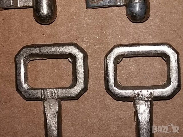 Ключове за брави на врати с номера, снимка 4 - Други - 38098013
