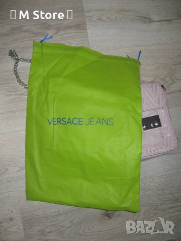 Versace Jeans Couture розова дамска оригинална чанта, снимка 7 - Чанти - 44727009