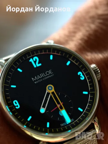 Marloe daytimer tableau 41mm., снимка 8 - Мъжки - 56215335