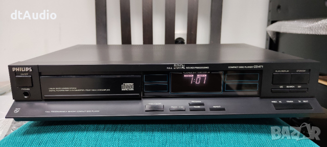 CD плейър - Philips CD471, снимка 2 - MP3 и MP4 плеъри - 44517264