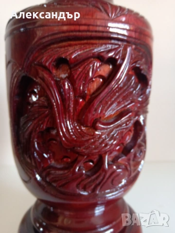 Китайска ваза, снимка 4 - Вази - 53919014