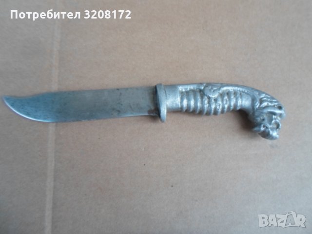 Старинен боен,окопен нож от 1Световна Война, снимка 4 - Антикварни и старинни предмети - 35114959