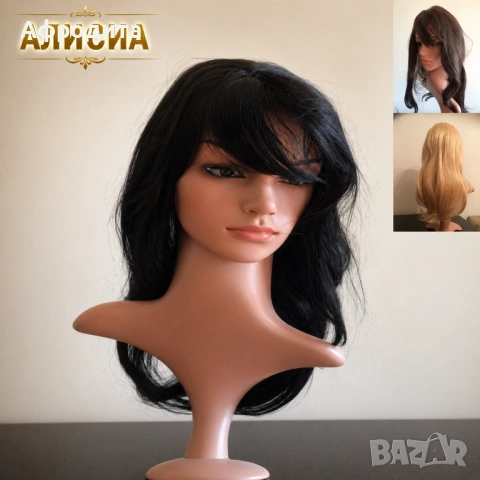 Премиум естествени перуки – красота без компромис!, снимка 2 - Аксесоари за коса - 54336079