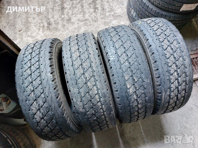 4бр.зимни BRIDGESTONE 215/70/15C 109S DOT 1015, снимка 1 - Гуми и джанти - 40341328