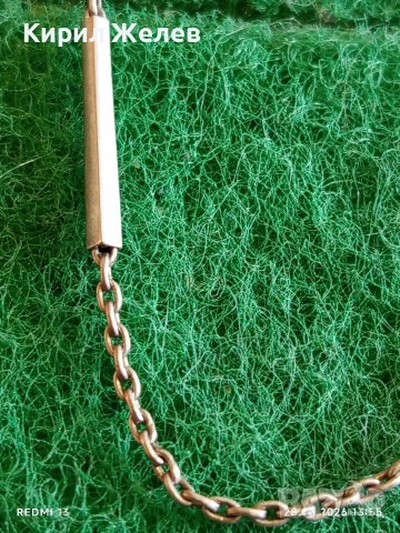 Сребърен синджир красива плетка стилен дизайн 51770, снимка 2 - Колиета, медальони, синджири - 54006068