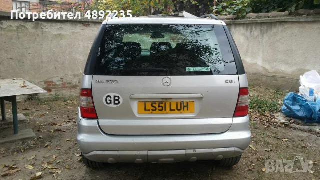 mercedes ML 270 cdi на части, снимка 15 - Автомобили и джипове - 56369527