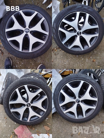 Оригинални алуминиеви джанти Kia Sportage 19" + зимни гуми Pirelki