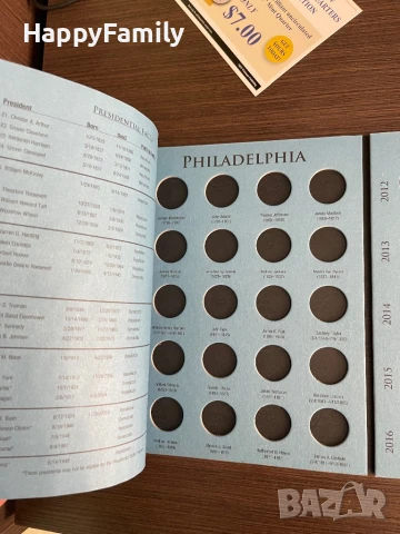САЩ Албум 1 Долар Президенти Делукс изданние, снимка 4 - Нумизматика и бонистика - 50658580