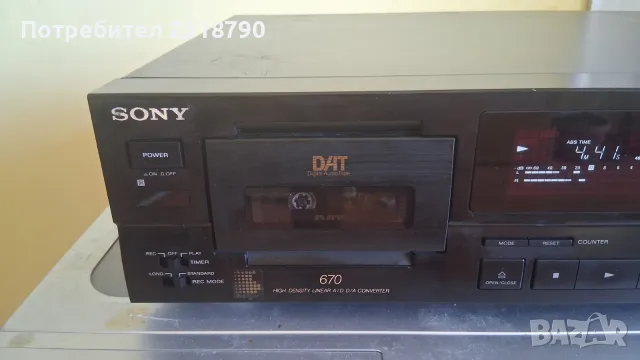 DAT player Sony DTC-670, снимка 3 - Декове - 56540045