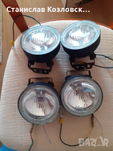 Продавам 4 броя халогенни фарове, снимка 2 - Части - 54026387