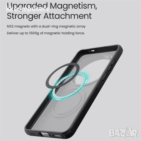 NILLKIN Super Frosted Shield Pro Калъф за vivo X300 Ultra 5G с магнитно захващане – 2 цвята, снимка 7 - Калъфи, кейсове - 54327334