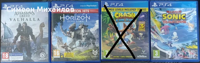 3 игри за PlayStation 4
