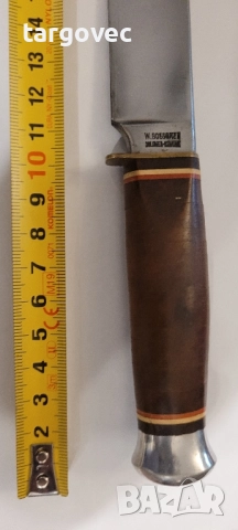 класически немски ловен нож, снимка 3 - Ножове - 51649885